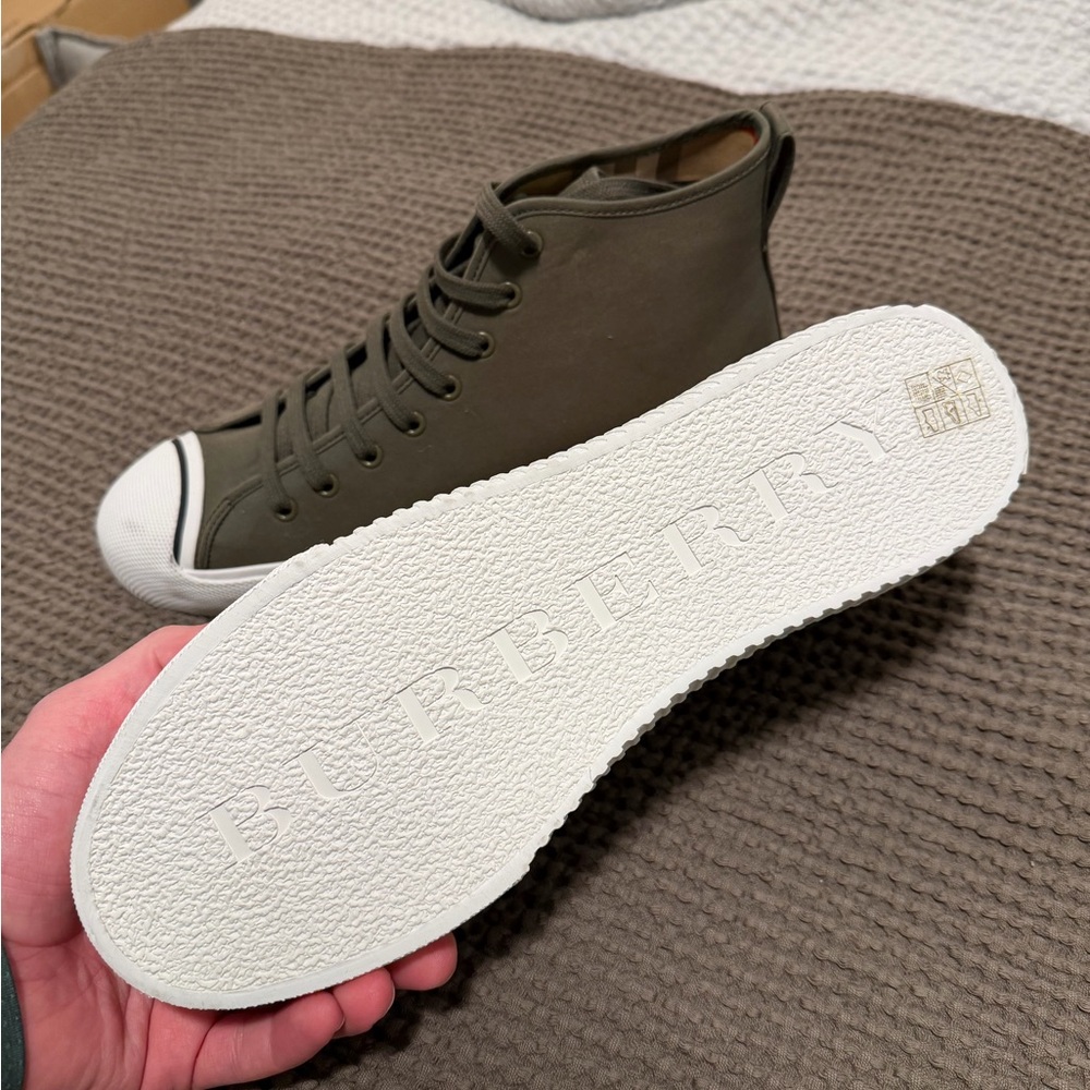 Burberry High Top Sneaker - Picture 2 of 3